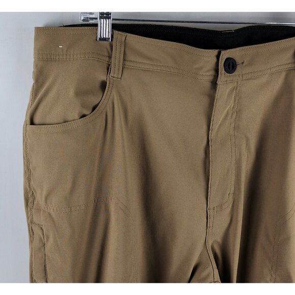 Orvis Pants Mens 40x32 Tan Cargo Thermal Lined Straight Leg Pant Comfort - Picture 3 of 10